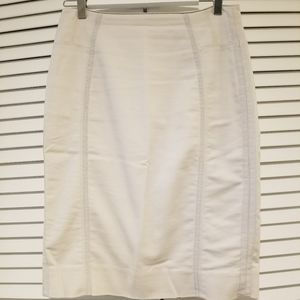 WHBM grey perfectform skirt